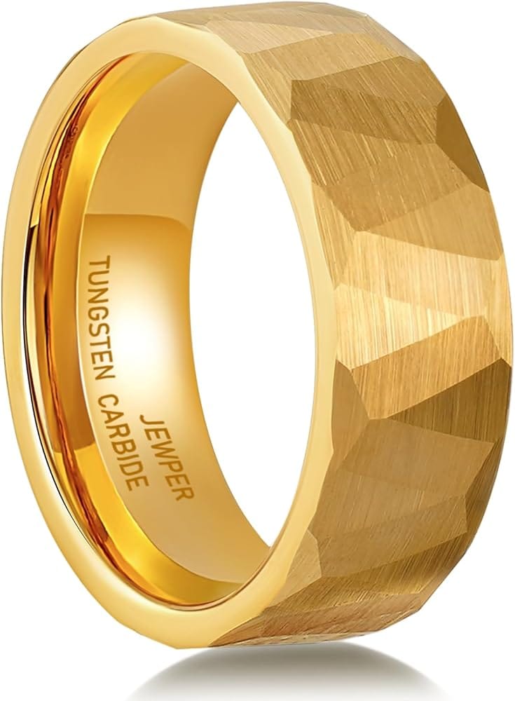 Black Tungsten Rings