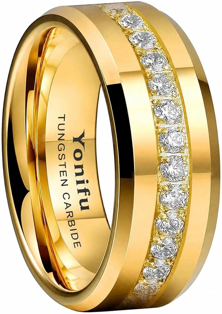 Black Tungsten Ring